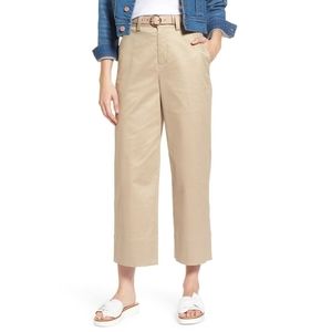 1901 High Waist Crop Wide Leg Pants